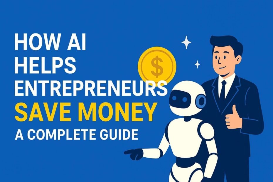 How AI Helps Entrepreneurs Save Money: A Complete Guide