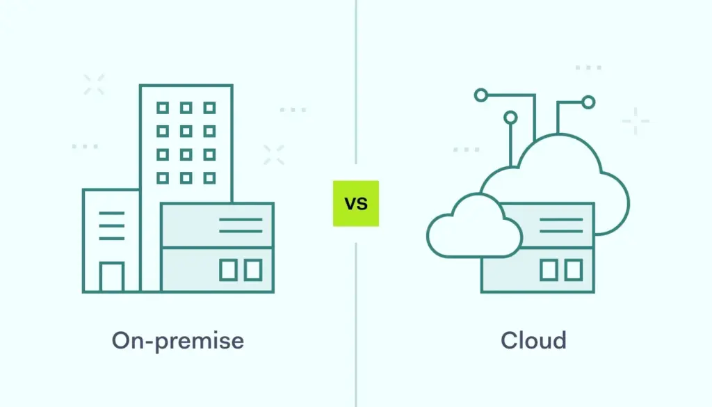 Comparison between cloud computing and traditional IT infrastructure
