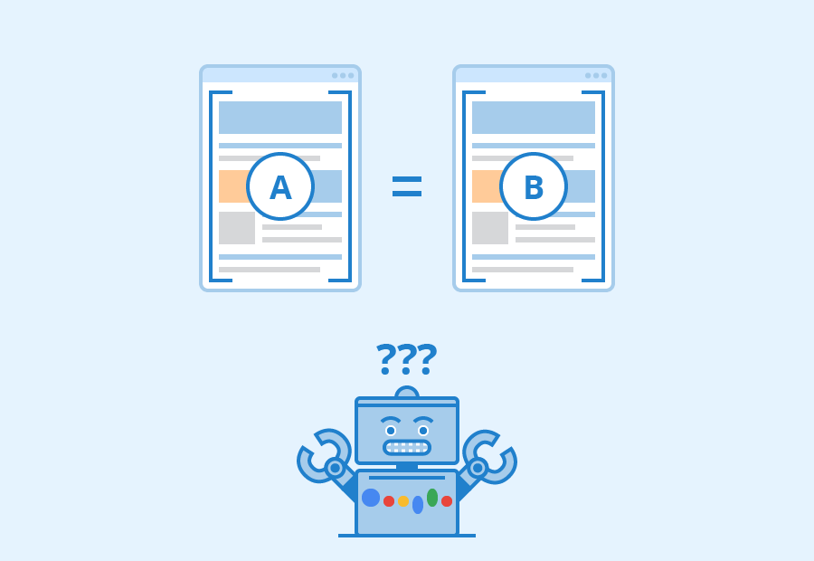 Duplicate content issues affecting website SEO