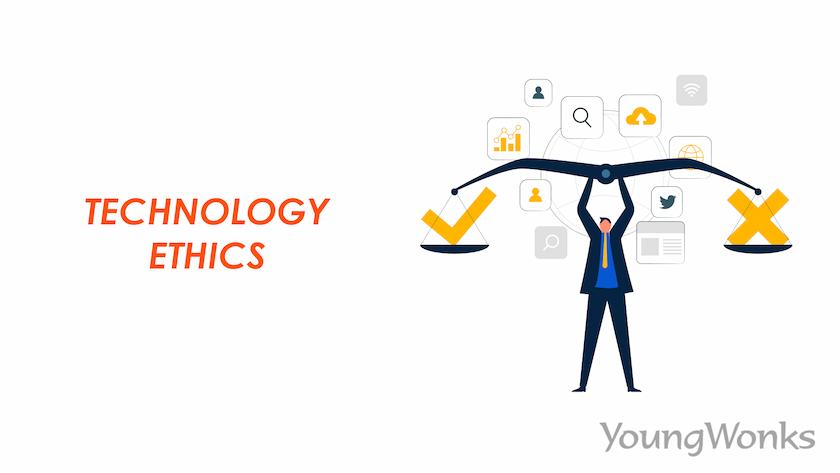 Ethics of modern technology showing responsibility and decision-making