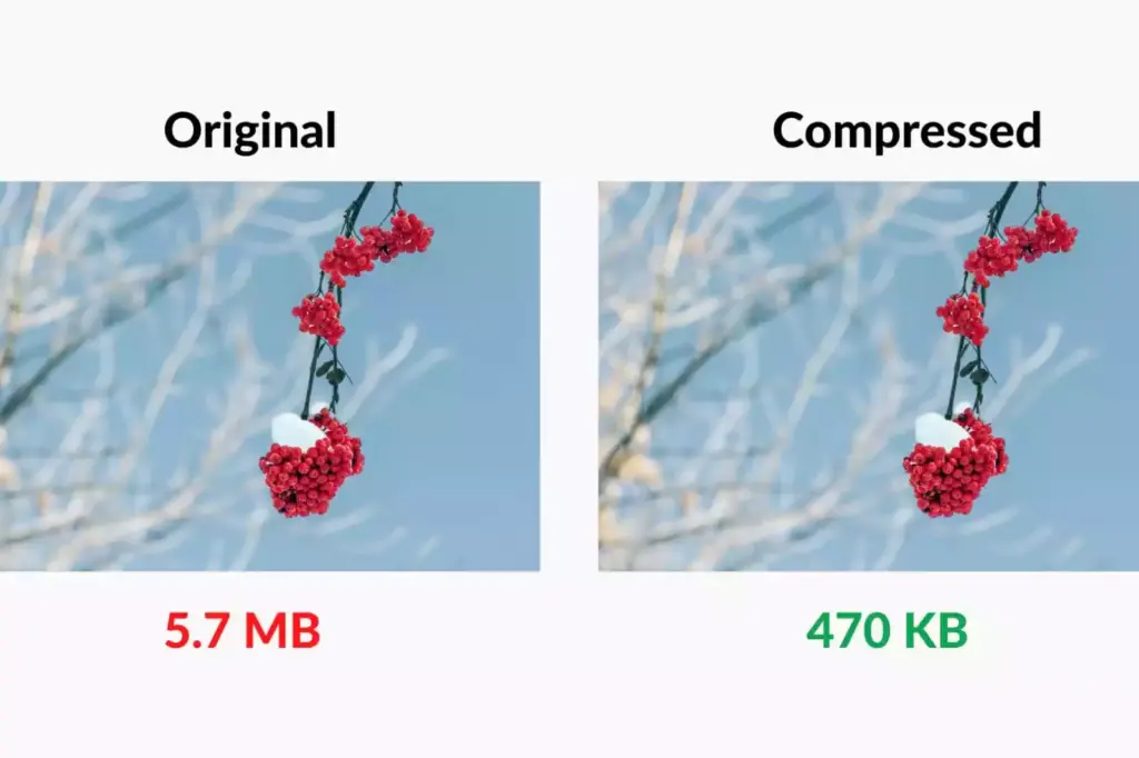 Image optimization for faster website loading

