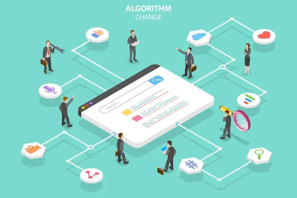 Recovering website rankings after Google algorithm update
