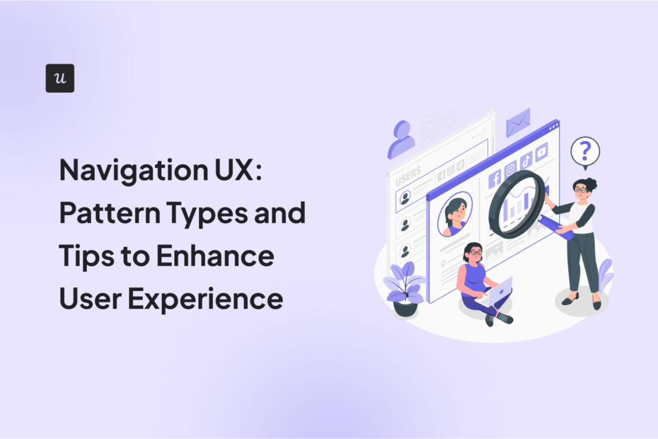 Website navigation menu for better user experience