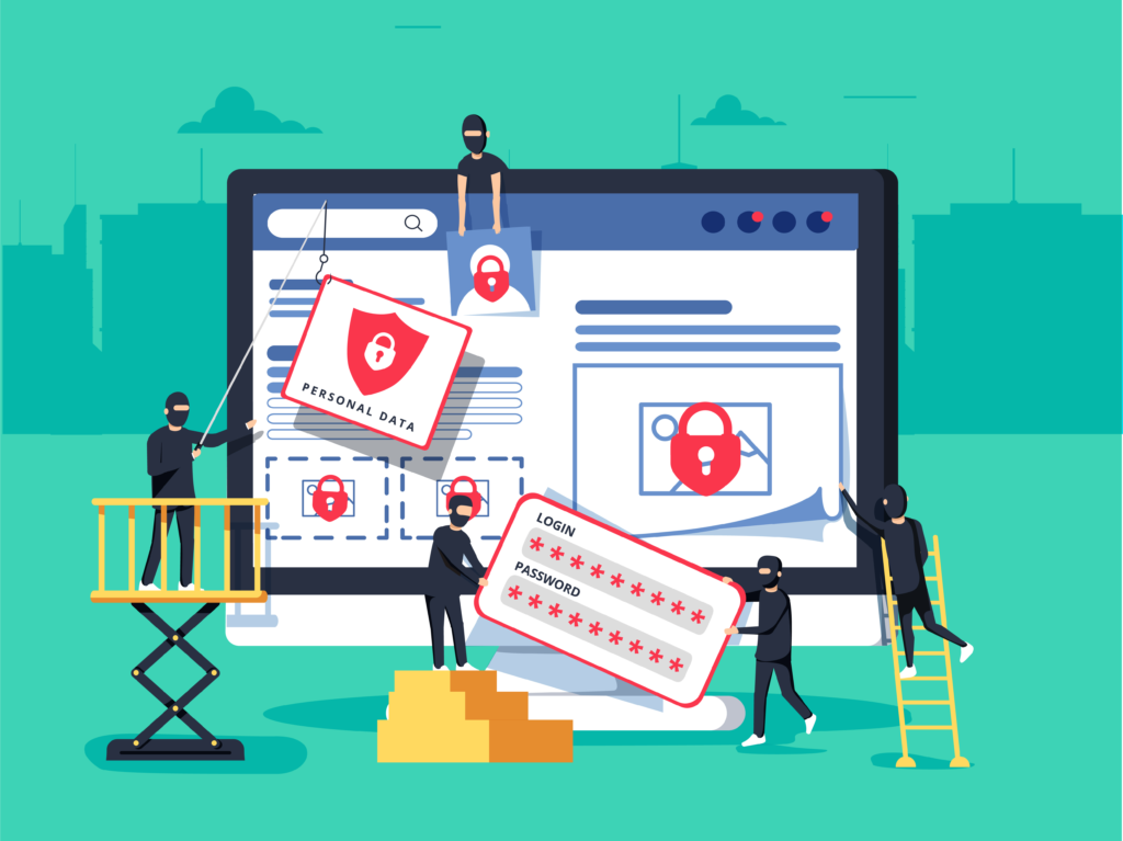 Data breach exposing sensitive information online

