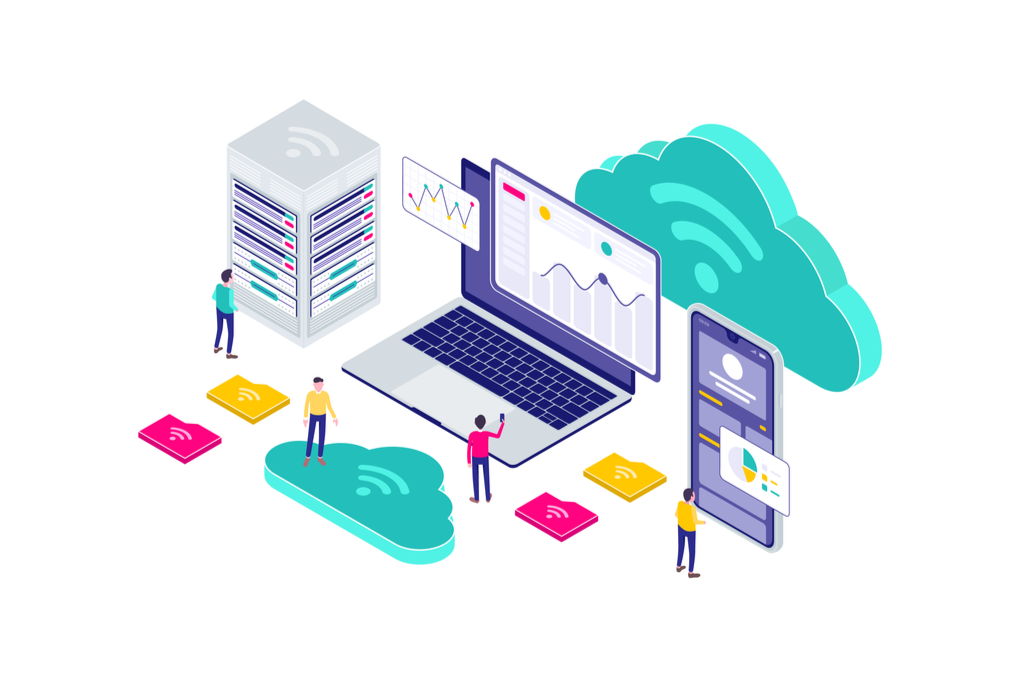 Digital infrastructure forming the backbone of the modern internet
